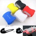 Safety 7 Led Silicone Bicycle Flashlight